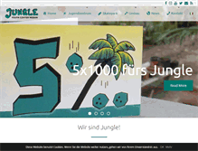 Tablet Screenshot of jungle-meran.org